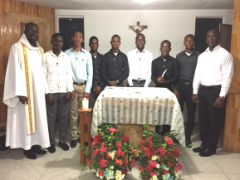 Entrée officielle des postulants à l’Accueil Saint-Viateur en Haïti Entrée officielle des postulants à l’Accueil Saint-Viateur en Haïti