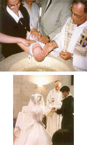 Mariage et baptême