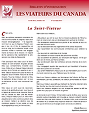 Bulletin d'information - Viateurs du Canada