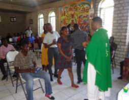 Communion eucharistique - Haïti