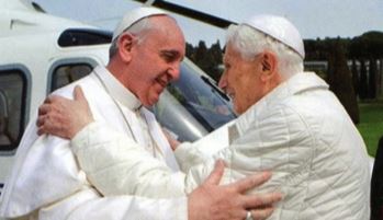 Papes François et Benoît XVI