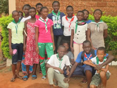 Scouts querbersiens, Burkina Faso