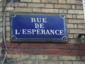 Paris - Rue de l'espérance