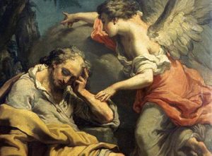 Visite de l'ange à Joseph