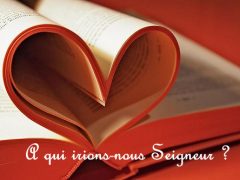 Seigneur, à qui irions-nous? Tu as les paroles de vie éternelle Seigneur, à qui irions-nous? Tu as les paroles de vie éternelle